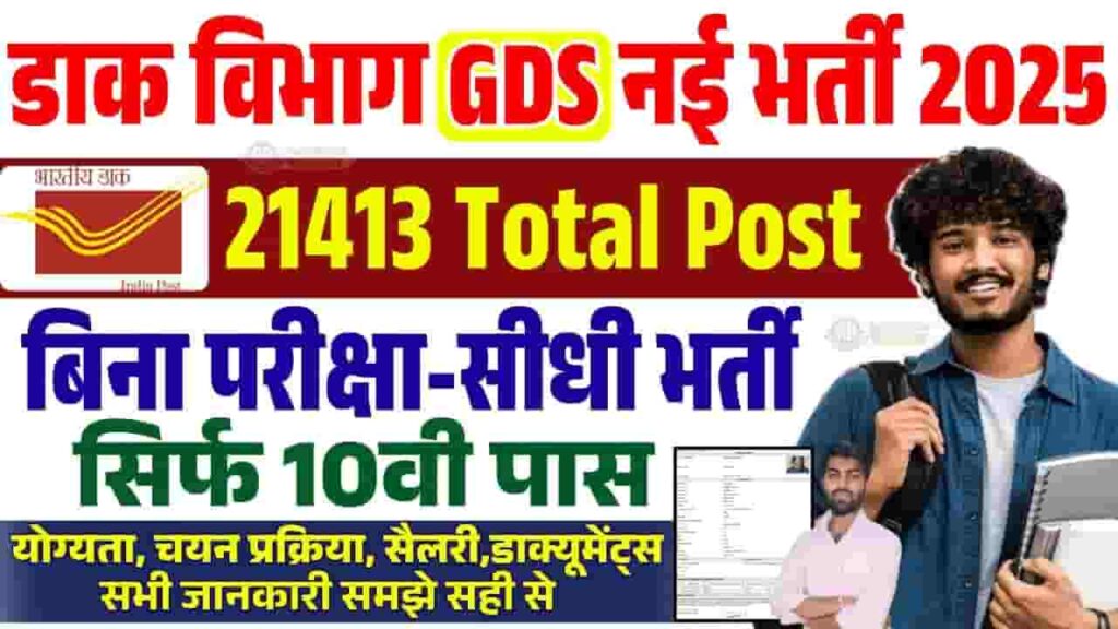 India Post GDS Notification 2025