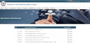 RSSB Rajasthan 4th Grade Vacancy 2025
