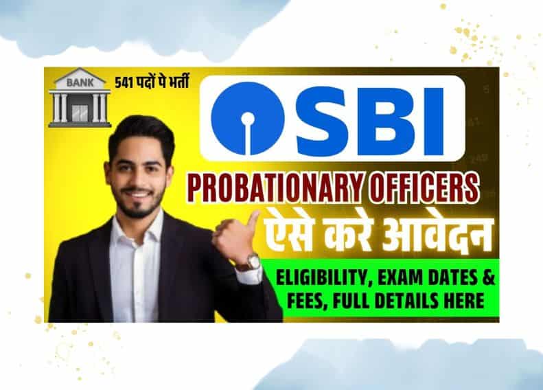 SBI Bank PO Notification 2025
