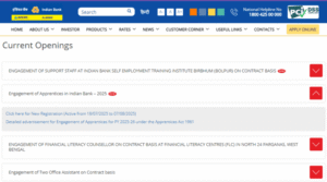 Indian Bank Apprentice Vacancy 2025