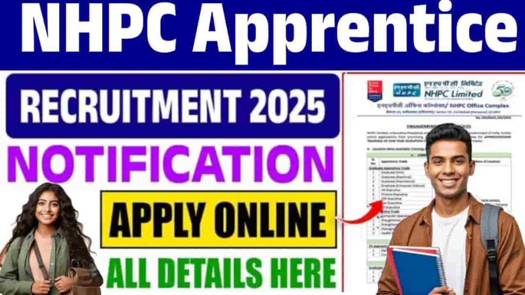 NHPC Apprentice Apply Online 2025