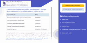 IBPS Clerk Recruitment 2025