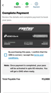 FASTag Annual Pass Online Apply 2025 