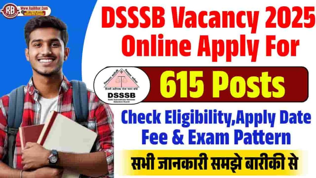 DSSSB Recruitment 2025