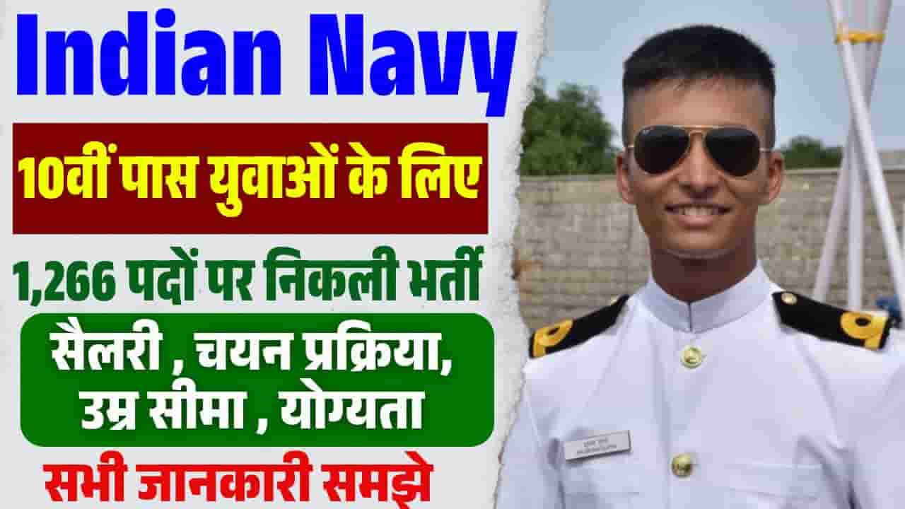 Indian Navy Tradesman Skilled Recruitment 2025