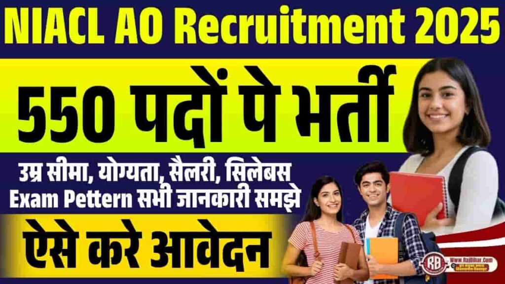 NIACL AO Recruitment 2025