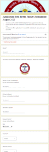 AIIMS Bilaspur Faculty Vacancy 2025