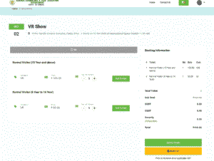 Patna Virtual Reality Show Online Ticket Booking