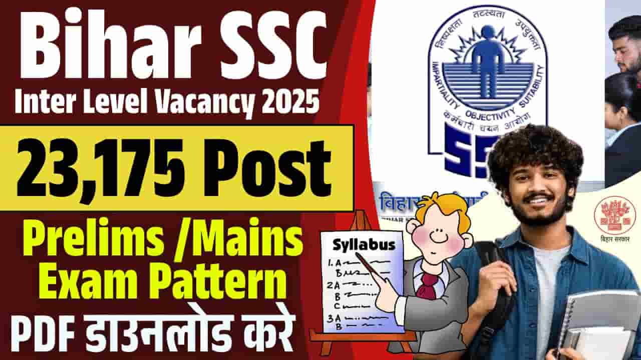 Bihar SSC Inter Level Syllabus 2025