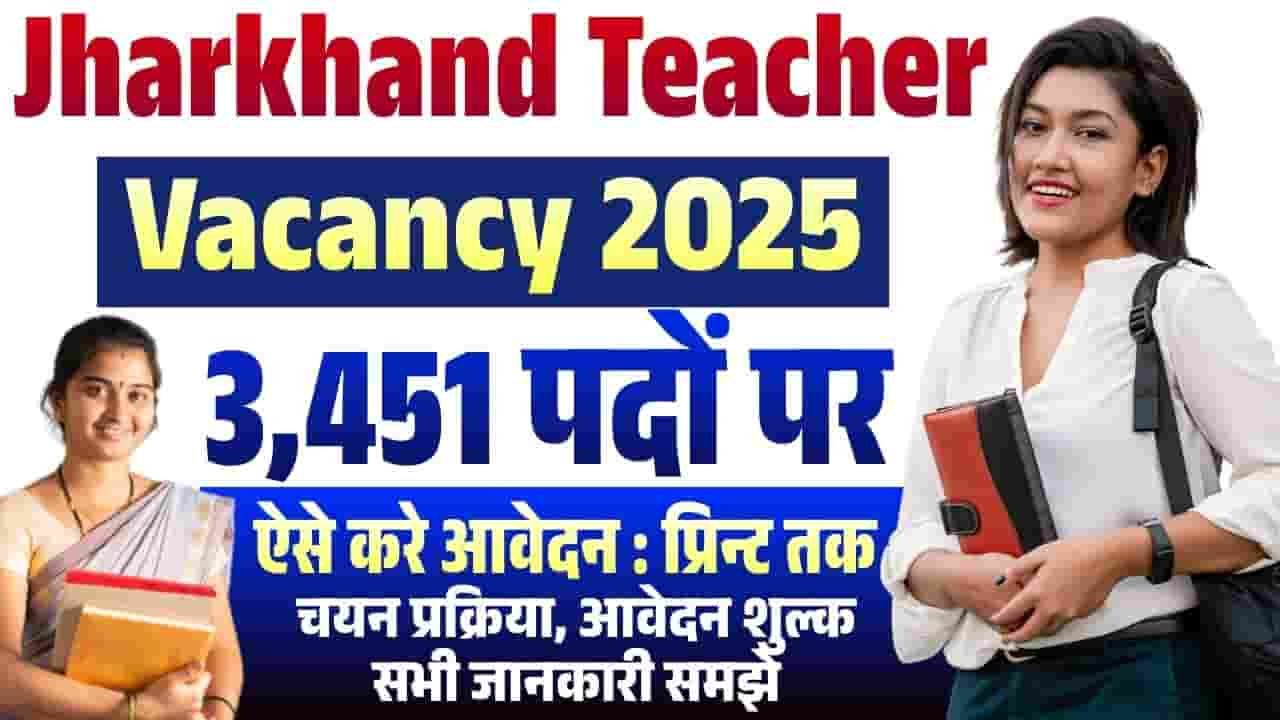 Jharkhand Teacher Vacancy 2025