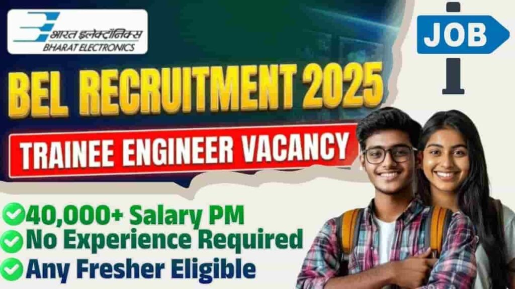 BEL Trainee and Project Engineer Recruitment 2026