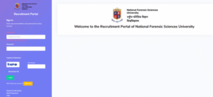 NFSU Non Teaching Recruitment 2026