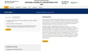 NEET UG Admission 2026