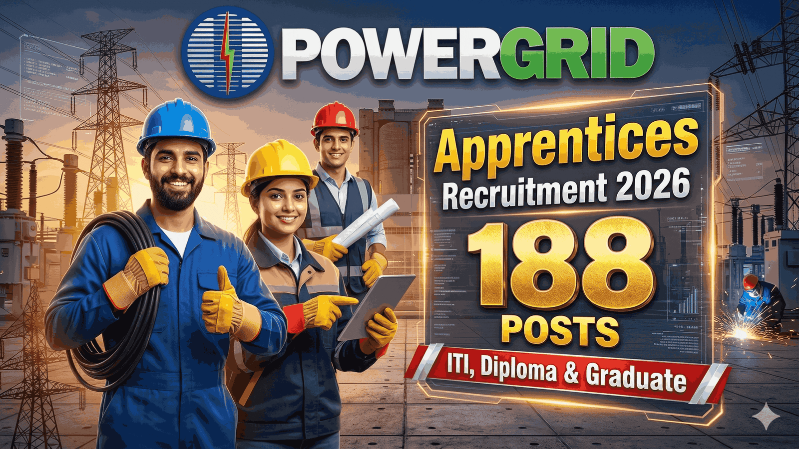 POWERGRID Apprentices Recruitment 2026
