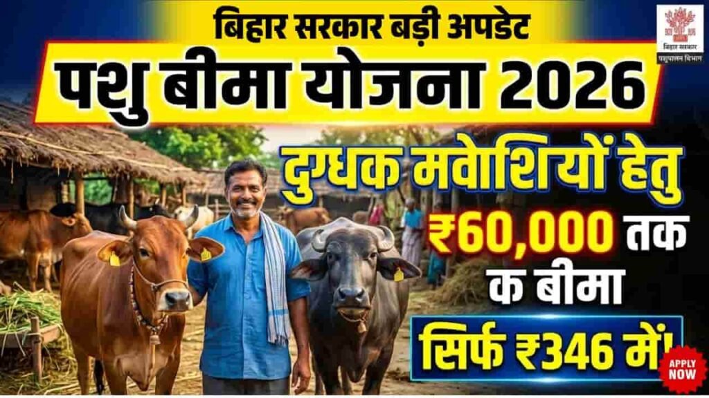Bihar Pashu Bima Yojana 2026