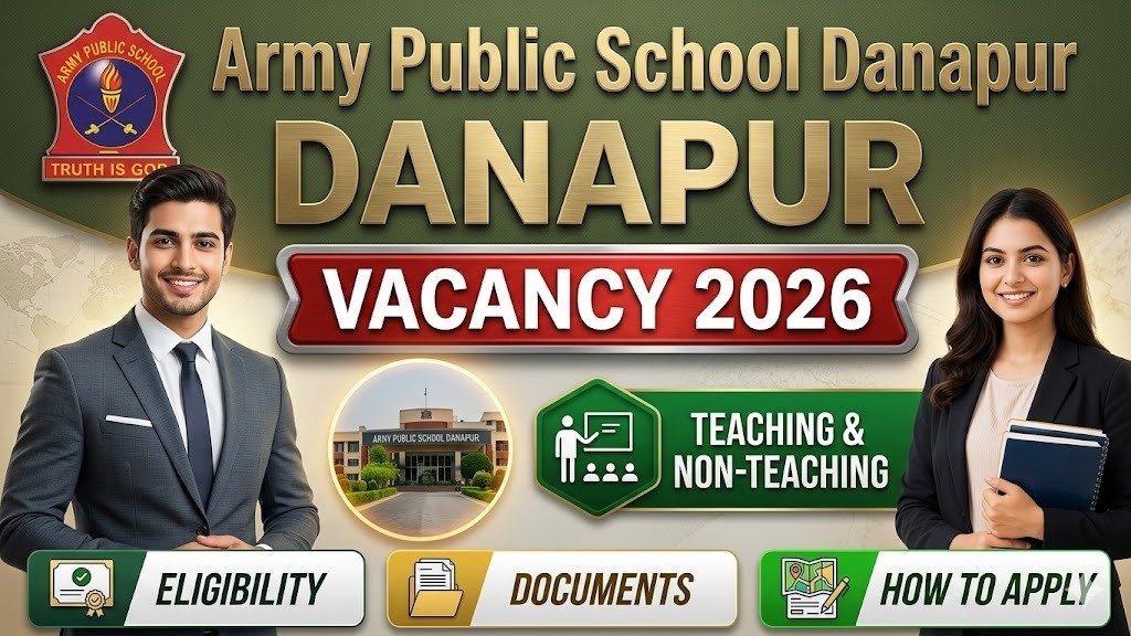Army Public School Danapur Cantt Bharti 2026