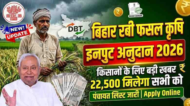 Bihar Krishi Input Anudan Yojana 2026