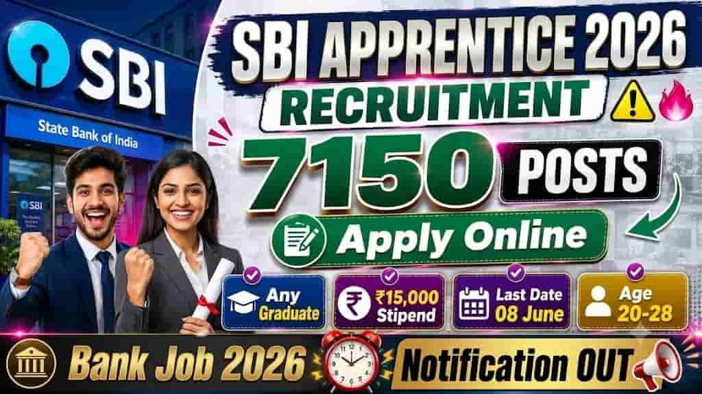 SBI Apprentice Recruitment 2026