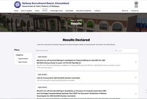 RRB Group D Result 2026